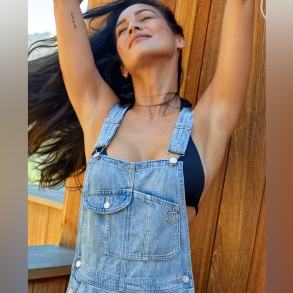 Outerknown Voyage Overalls Steele Blue Shop
